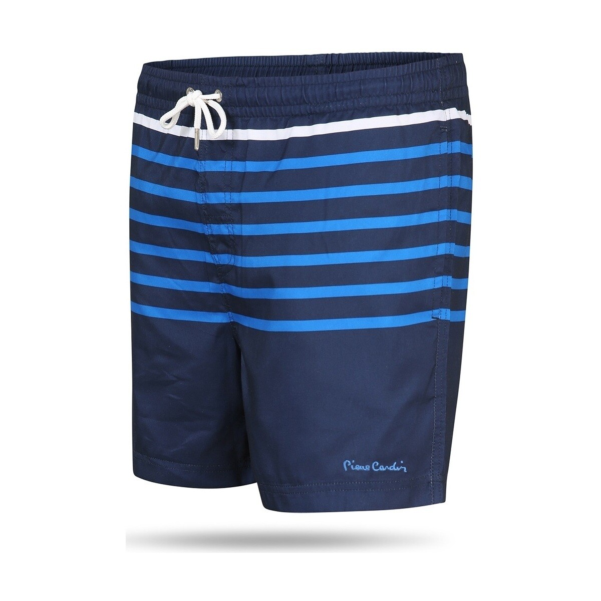 Textiel Heren Zwembroeken/ Zwemshorts Pierre Cardin Swim Short Stripe Blauw