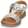 Schoenen Meisjes Sandalen / Open schoenen GBB MURIA Zilver