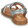 Schoenen Meisjes Sandalen / Open schoenen GBB MAISIE Zilver