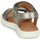 Schoenen Meisjes Sandalen / Open schoenen GBB ANISSA Zilver