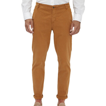 Textiel Heren Chino's Paname Brothers  Bruin