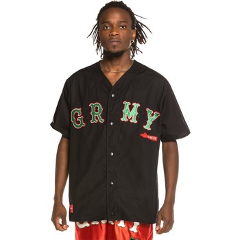 Textiel Heren T-shirts korte mouwen Grimey  Zwart