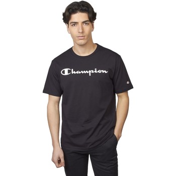 Textiel Heren T-shirts korte mouwen Champion  Zwart