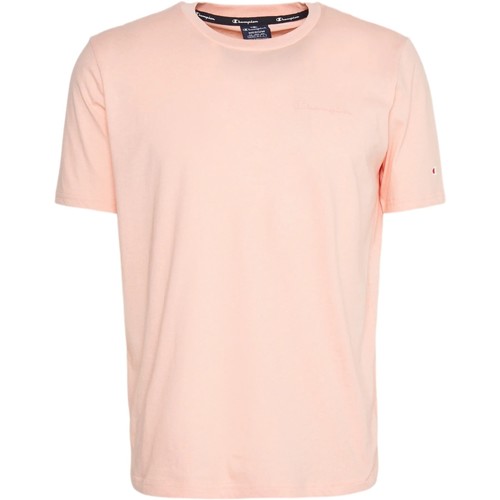 Textiel Heren T-shirts korte mouwen Champion  Roze