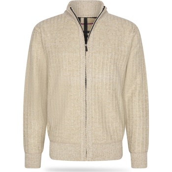 Textiel Heren Sweaters / Sweatshirts Cappuccino Italia Bounded Jacket Beige Beige
