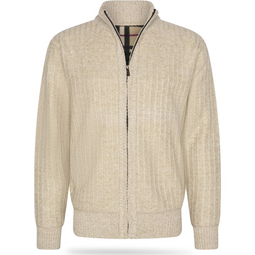Textiel Heren Sweaters / Sweatshirts Cappuccino Italia Bounded Jacket Beige Beige
