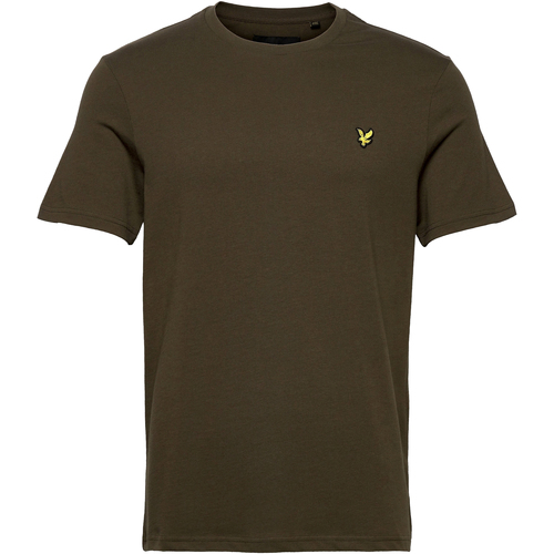 Textiel Heren T-shirts korte mouwen Lyle & Scott Plain T-Shirt Groen