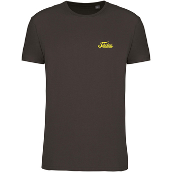 Textiel Heren T-shirts korte mouwen Subprime Small Logo Shirt Grijs