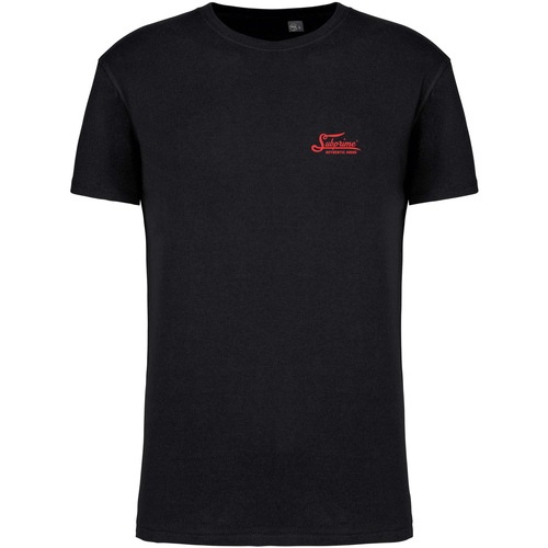 Textiel Heren T-shirts korte mouwen Subprime Small Logo Shirt Zwart