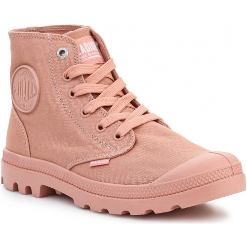 Schoenen Dames Hoge sneakers Palladium Mono Chrome Muted Clay 73089-661-M Roze