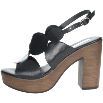 Schoenen Dames Sandalen / Open schoenen Studio Moda 59276 Zwart