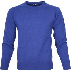 Textiel Heren Sweaters / Sweatshirts William Lockie O Lamswol Blauw Blauw