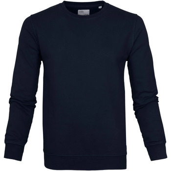 Textiel Heren Sweaters / Sweatshirts Colorful Standard Sweater Navy Blue Blauw