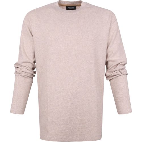 Textiel Heren Sweaters / Sweatshirts Scotch & Soda Pullover Waffle Beige Beige