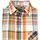 Textiel Heren Overhemden lange mouwen Knowledge Cotton Apparel Overhemd Larch Multicolour Multicolour