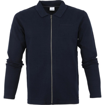 Textiel Heren Sweaters / Sweatshirts Blue Industry Zipper Vest Polo KBIW21 Donkerblauw Blauw