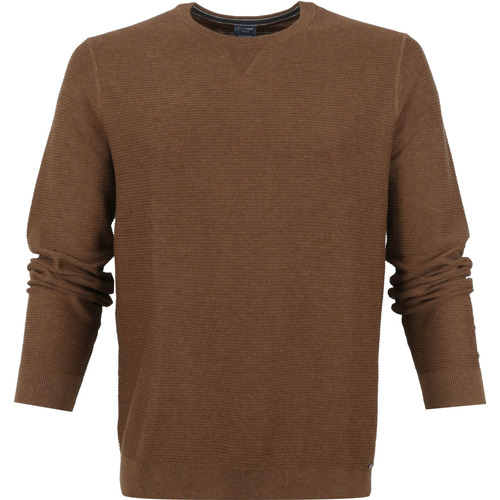 Textiel Heren Sweaters / Sweatshirts Olymp Trui Casual Bruin Bruin