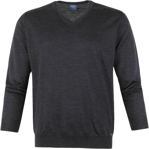 Textiel Heren Sweaters / Sweatshirts Olymp Trui Merino Antraciet Grijs