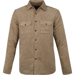 Textiel Heren Sweaters / Sweatshirts Suitable Pash Passetta Overshirt Khaki Kaki