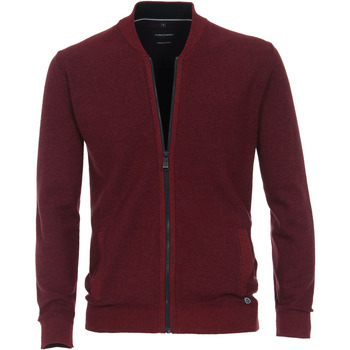 Textiel Heren Sweaters / Sweatshirts Casa Moda Vest Melange Rood Bordeau