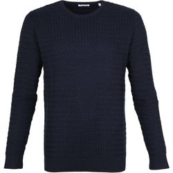 Textiel Heren Sweaters / Sweatshirts Knowledge Cotton Apparel Field Trui Navy Blauw