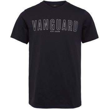 Textiel Heren T-shirts & Polo’s Vanguard Jersey T-Shirt Donkerblauw Blauw
