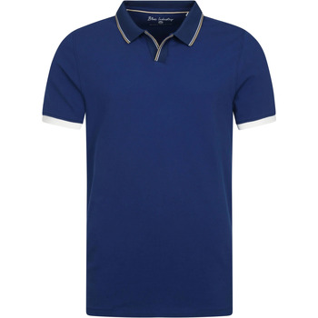 Textiel Heren T-shirts & Polo’s Blue Industry M28 Polo Blauw Blauw