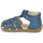 Schoenen Jongens Sandalen / Open schoenen Little Mary LEANDRE Blauw / Grijs