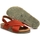 Schoenen Dames Sandalen / Open schoenen Zouri Coral Flame - Paprika Rood