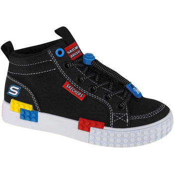 Schoenen Jongens Lage sneakers Skechers Kool Bricks Zwart