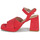 Schoenen Dames Sandalen / Open schoenen JB Martin ORPHEE Fluweel / Roze