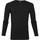 Textiel Heren T-shirts & Polo’s Alan Red Olbia Longsleeve T-shirt Zwart Zwart