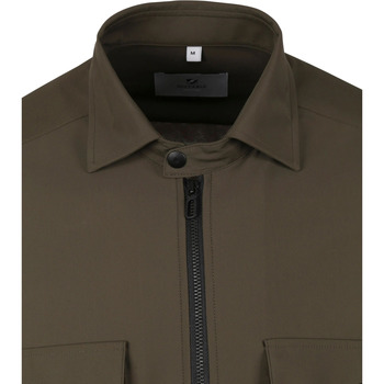 Suitable Jacket Shirt Donkergroen Groen
