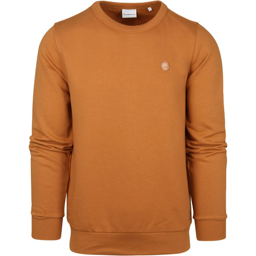 Textiel Heren Sweaters / Sweatshirts Knowledge Cotton Apparel Sweater Oranje Multicolour