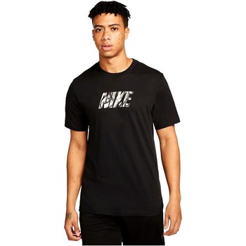 Textiel Heren T-shirts korte mouwen Nike CAMISETA  Dri-FIT Sport Clash DM6236 Zwart