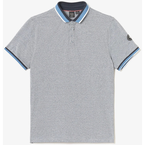 Textiel Heren T-shirts & Polo’s Le Temps des Cerises Poloshirt VOLTO Blauw
