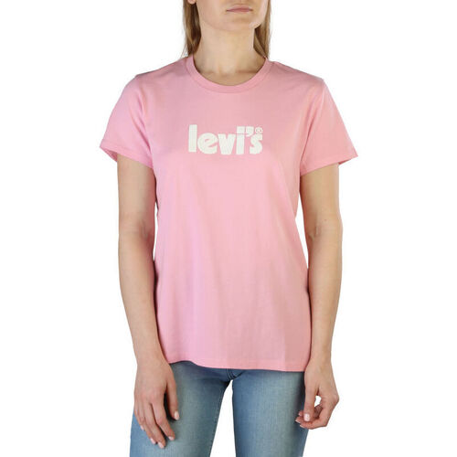 Textiel Dames Tops / Blousjes Levi's - 17369_the-perfect Roze