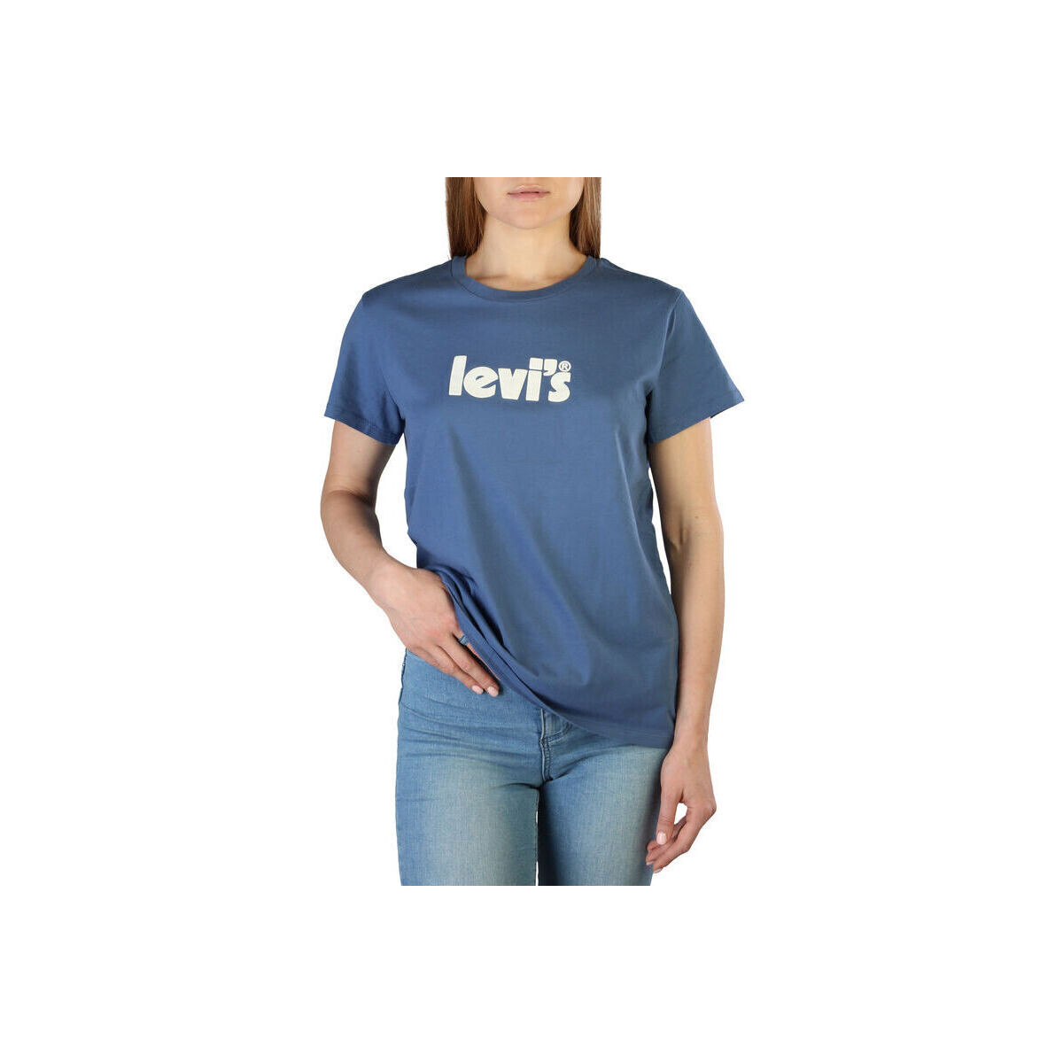 Textiel Dames Tops / Blousjes Levi's - 17369_the-perfect Blauw