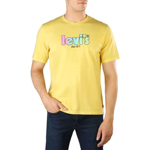 Textiel Heren T-shirts met lange mouwen Levi's - 16143 Geel