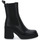 Schoenen Dames Low boots Steve Madden BLACK Zwart