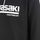 Textiel Heren Sweaters / Sweatshirts Kawasaki Killa Unisex Hooded Sweatshirt K202153 1001 Black Zwart