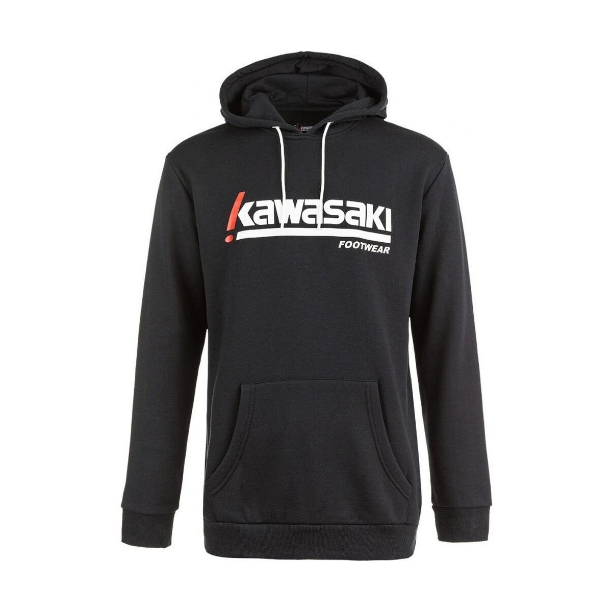 Textiel Heren Sweaters / Sweatshirts Kawasaki Killa Unisex Hooded Sweatshirt K202153 1001 Black Zwart