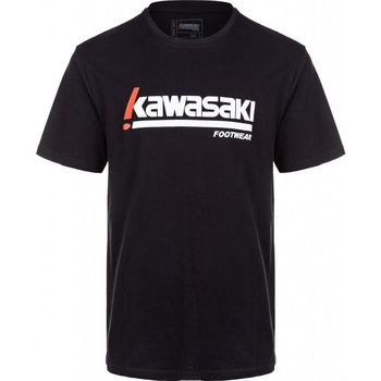 Textiel Heren T-shirts korte mouwen Kawasaki Kabunga Unisex S-S Tee K202152 1001 Black Zwart
