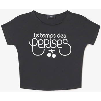 Textiel Meisjes T-shirts & Polo’s Le Temps des Cerises T-shirt MUSGI Zwart