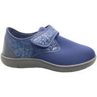 Schoenen Dames Sloffen Shoes4Me LIP5278blu Blauw