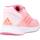 Schoenen Meisjes Lage sneakers adidas Originals DURAM0 10 EL K Roze