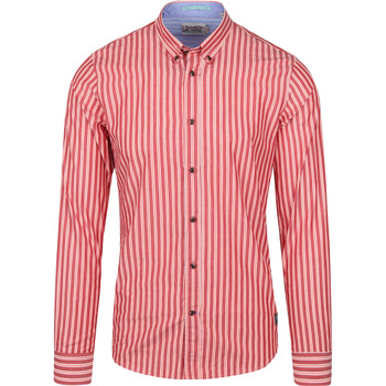 Textiel Dames Overhemden Scotch & Soda Overhemd Gestreept Rood Rood
