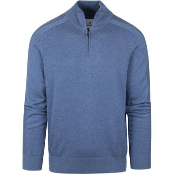 Textiel Heren Sweaters / Sweatshirts State Of Art Half Zip Grijsblauw Blauw