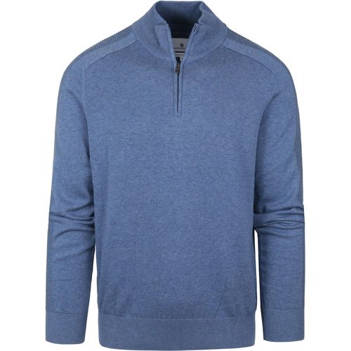 Textiel Heren Sweaters / Sweatshirts State Of Art Half Zip Blauw Blauw