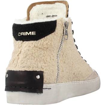 Crime London HIGH TOP DISTRESSED Beige